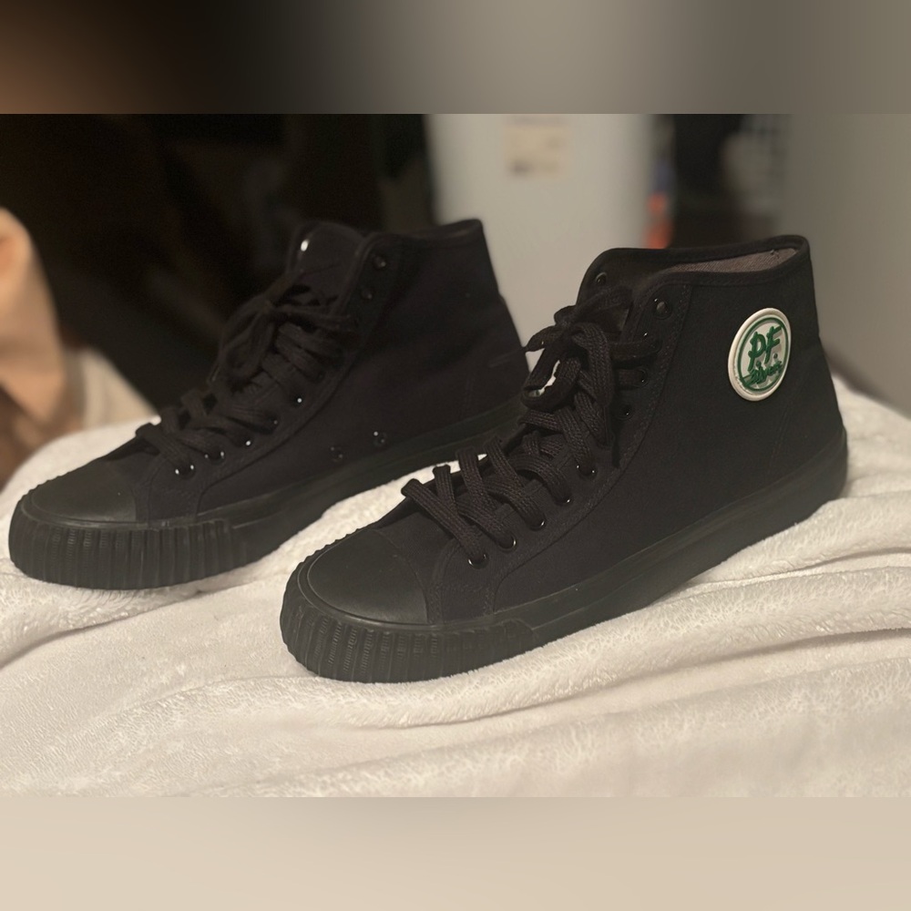 PF Flyers Center Hi 1993 Black High-Top Sneakers